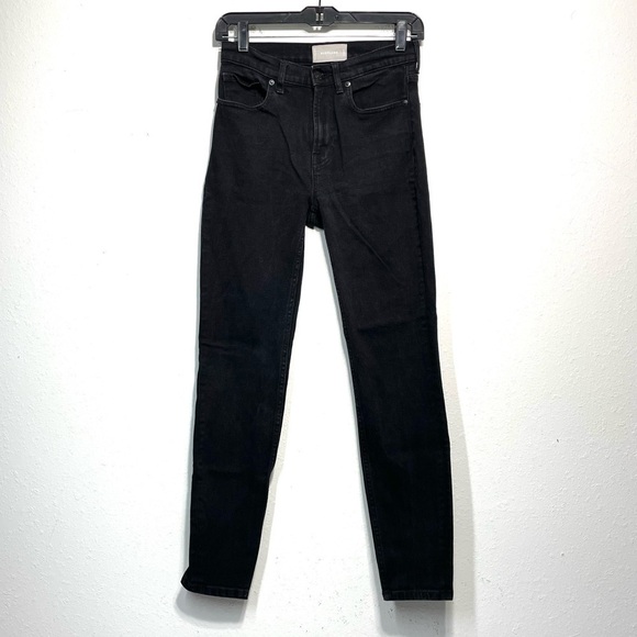 Everlane High Rise Jeans black Size 26R P94 - Picture 2 of 9